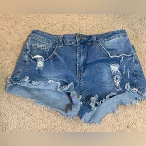jean shorts